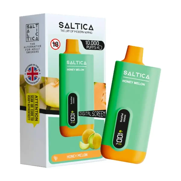 saltica 10000 puff honey melon