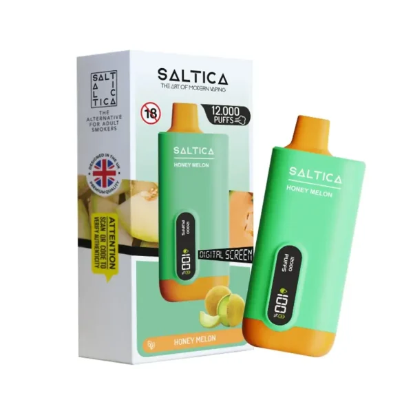 Saltica 12000 Puff Kutulu Honey Melon