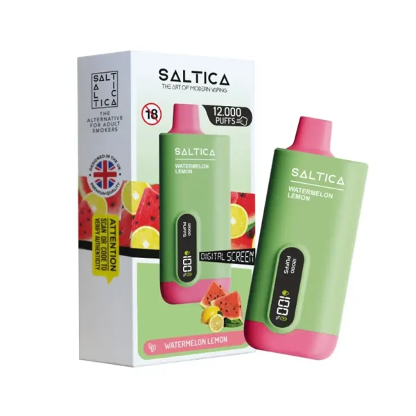 Saltica 12000 Puff Kutulu Watermelon Lemon