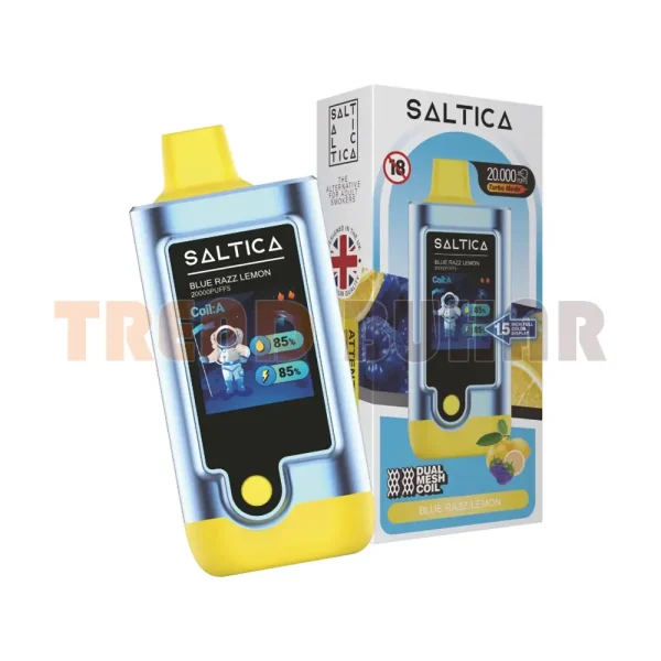 Saltica 20000 Puff Blue Razz Lemon