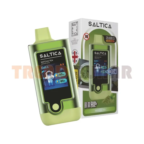 Saltica 20000 Puff Matcha Tea