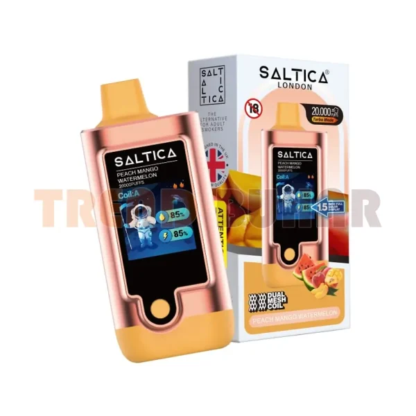 Saltica 20000 Puff Peach Mango Watermelon