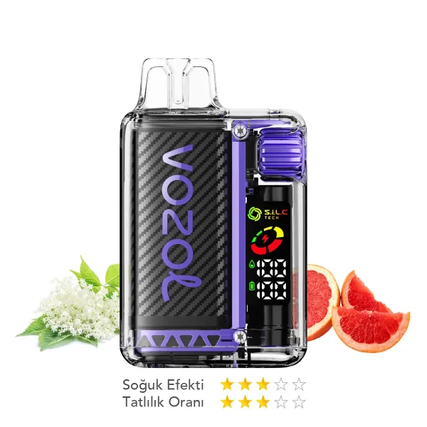 Vozol 20000 Puff Vista Elderflower Grapefruit