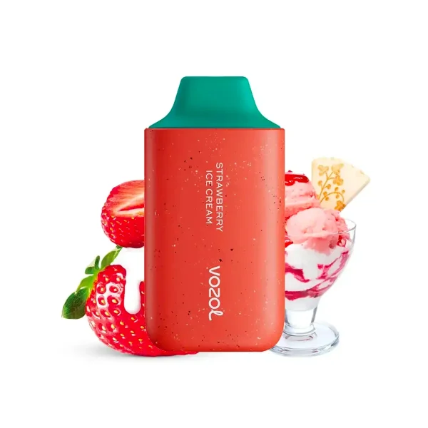 vozol 6000 puff strawberry ice cream