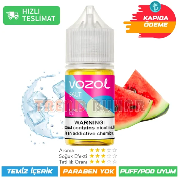 Vozol Likit Lush ice Salt 30ml