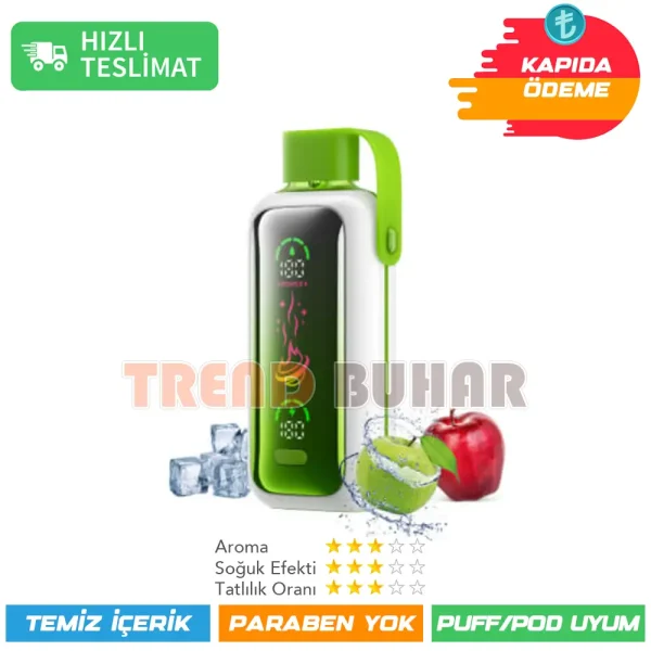 Vozol Star 20000 Puff Double Apple ice