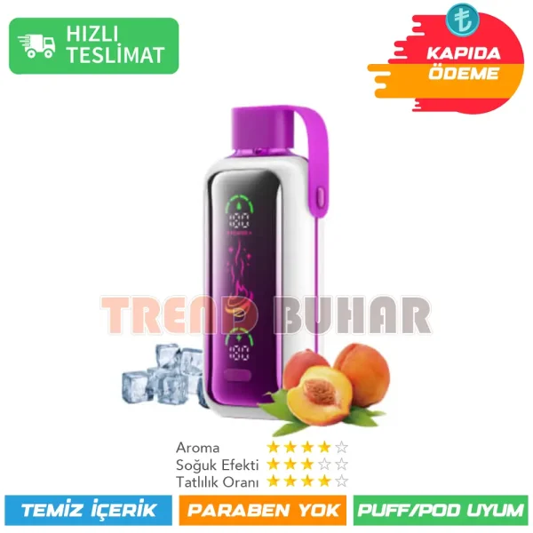 Vozol Star 20000 Puff Juicy Peach ice