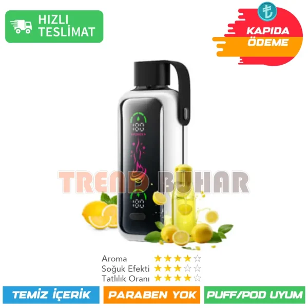 Vozol Star 20000 Puff Perfume Lemon