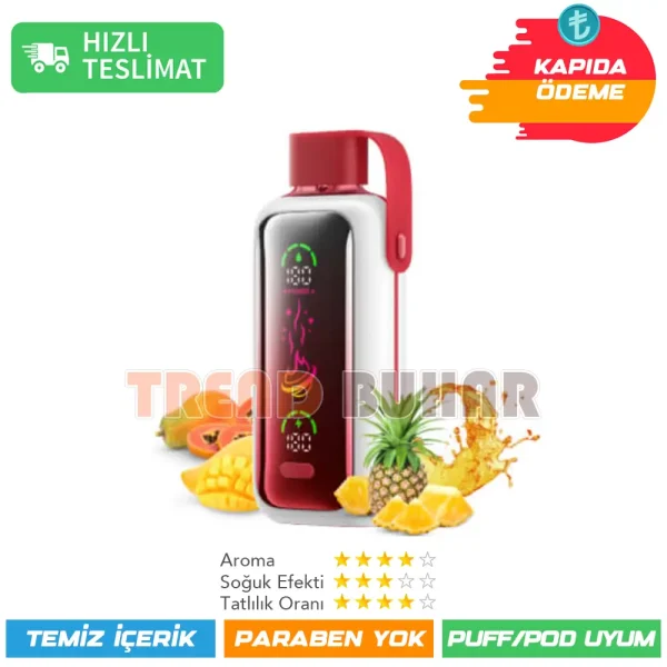 Vozol Star 20000 Puff Tropical Blast